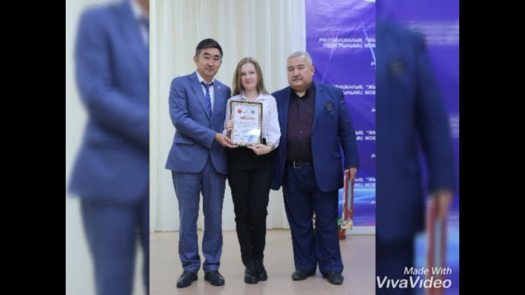 "Жылдың жүз үздік ғылыми жобасы" атты республикалық байқау жеңімпазы