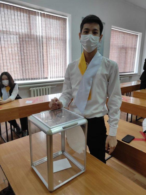 Лицейдің өзін- өзі басқару Парламентінің сайлауы