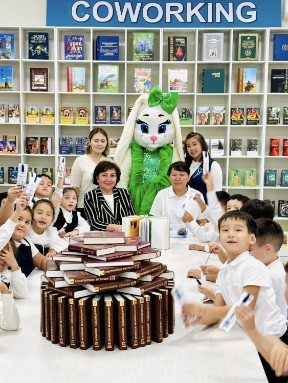 БАЛАЛАР КІТАПХАНАСЫ ЖОБАСЫ