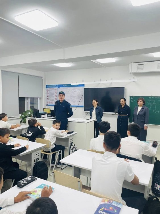 ЖАСӨСПІРІМДЕР АРАСЫНДА ҚҰҚЫҚБҰЗУШЫЛЫҚТЫҢ АЛДЫН-АЛУ ТУРАЛЫ КЕЗДЕСУ