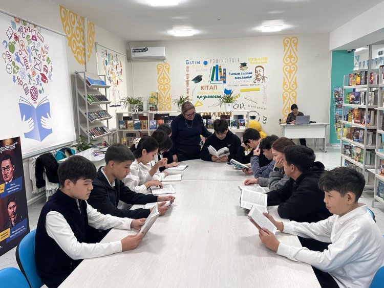 “КІТАП ОҚИТЫН ҰЛТ” ЖОБАСЫ